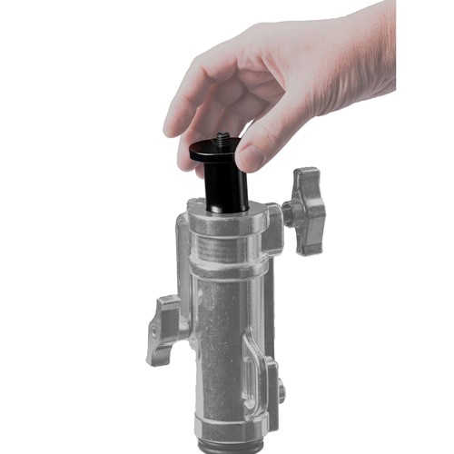 Rock Solid Baby Ballhead Adapter på Master Clamp