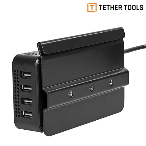 The holder for the OnSite Power Supply is hung