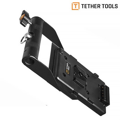 V-Mount för batteri samt D-Tap kontakt