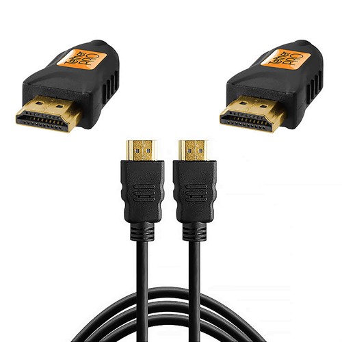 TetherPro HDMI A till HDMI A 1m Svart