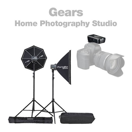 Home studio for photography