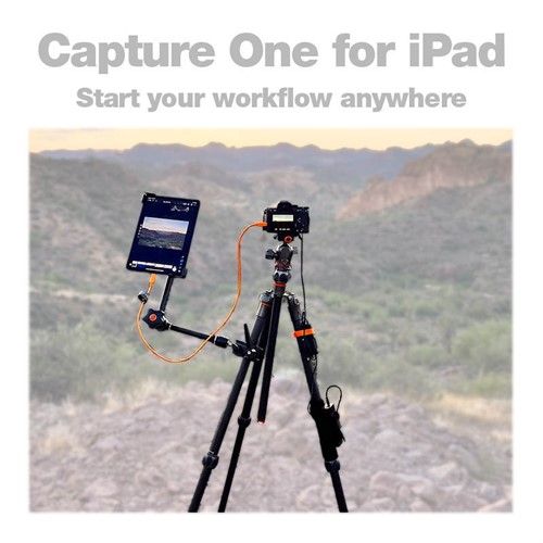 Tethering iPad with Capture One App