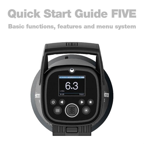 Elinchrom FIVE - Quick Start Guide