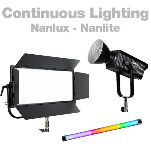 Videobelysning Nanlite | Nanlux LED