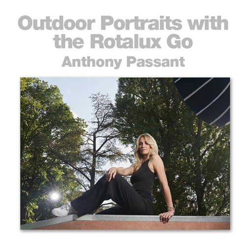 Portrait on location with Rotalux Go