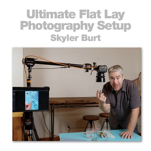 Set-up food photography