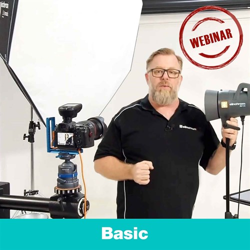 Workshop Studiofotografering Introduktion | Webinar 5/5-26 18:00