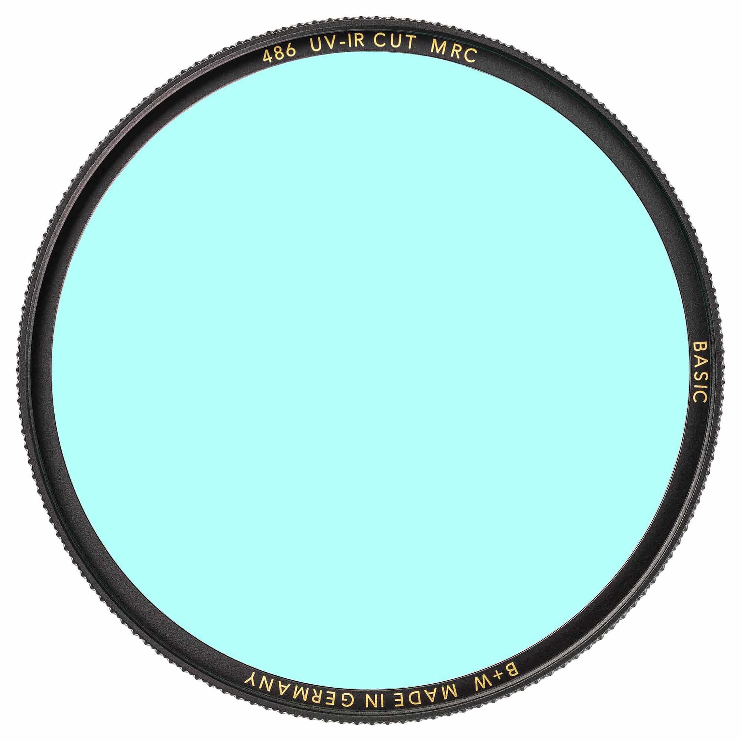 B+w 3.031 In Basic Uv/ir Cut Mrc 486m Filtro De Vidrio Color Negro